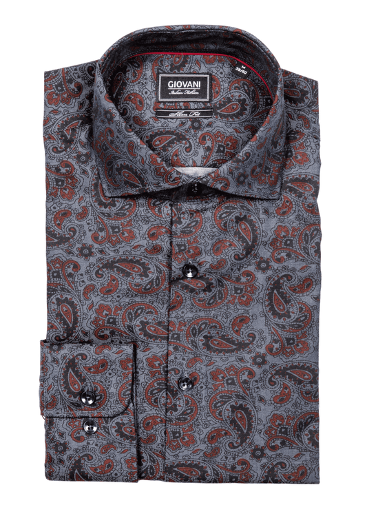 ANGELO FLOWER SHIRT LS