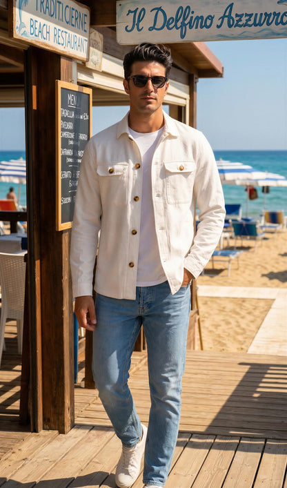 Gomez Linen Blazer